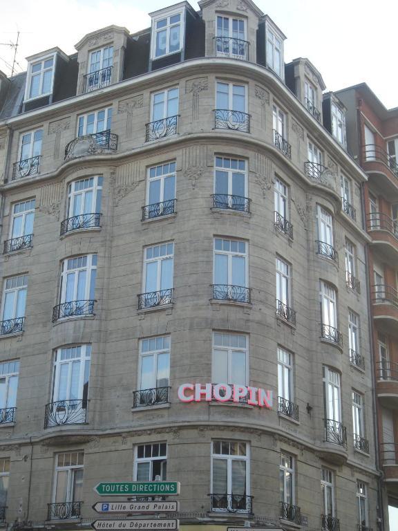 Hotel Chopin Lille Bagian luar foto