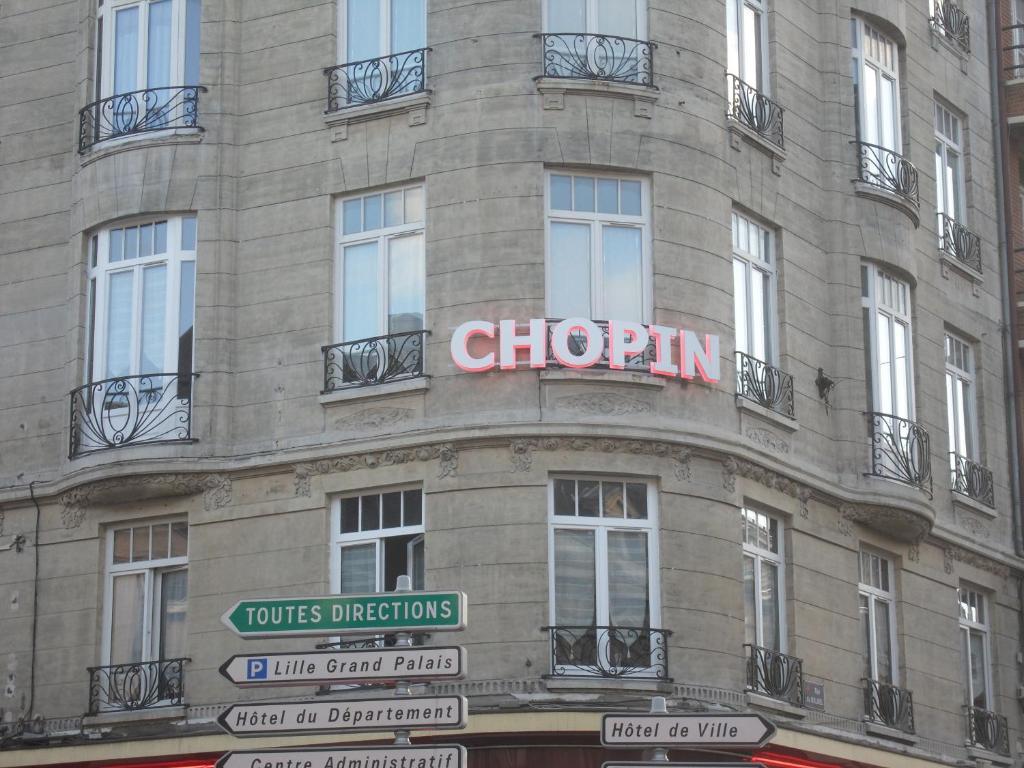 Hotel Chopin Lille Bagian luar foto